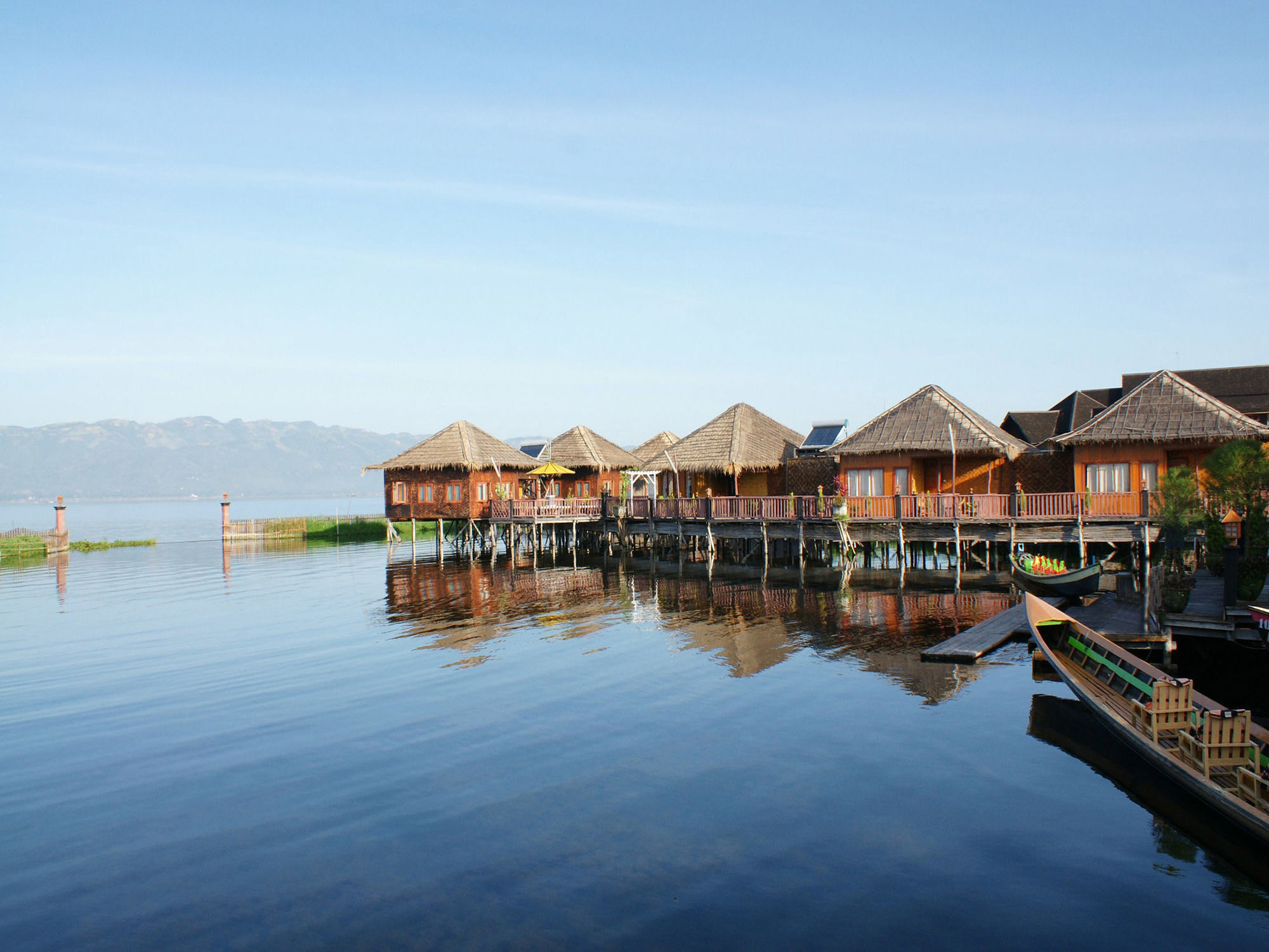 Sanctum Inle Resort Inle Lake Bagian luar foto